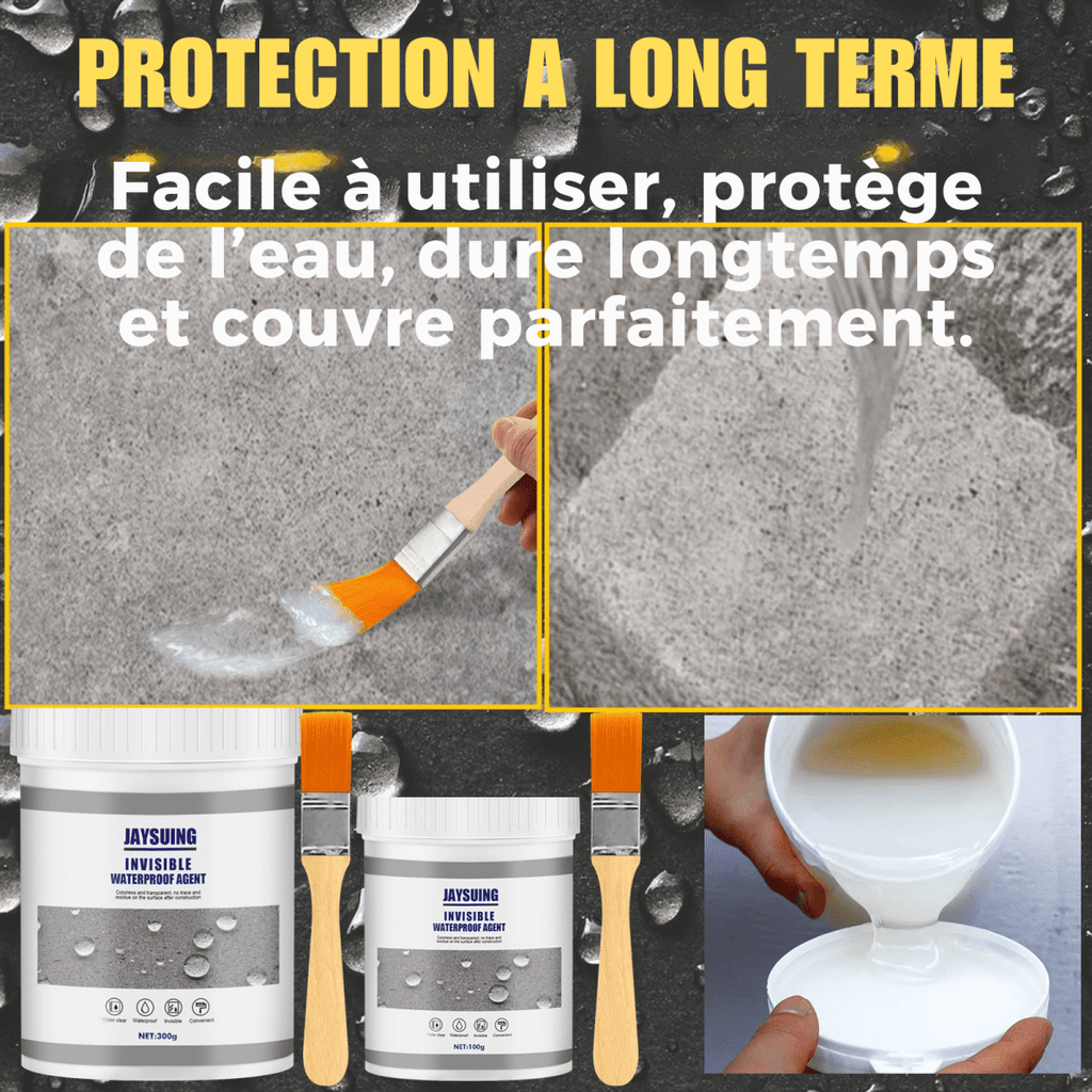 Colle De Mastic Anti - fuite Imperméable Et Invisible Super Puissant Avec Brosse - ECOM SN