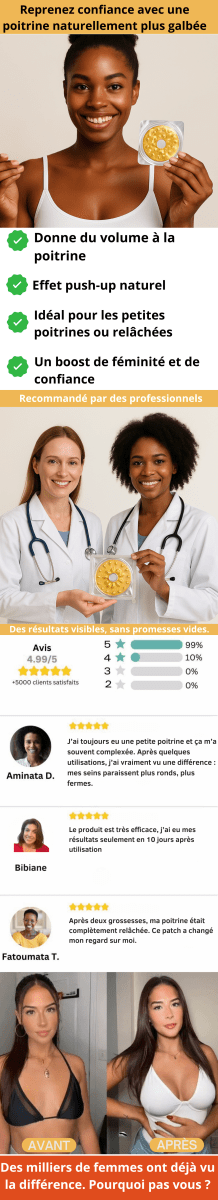 Pacth mamaire - Boostez Votre Poitrine Naturellement - ECOM SN